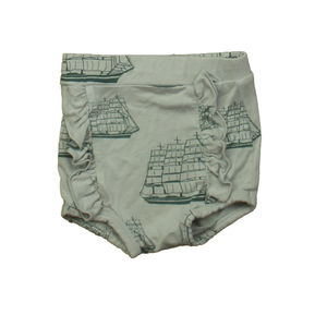 Kate Quinn Organics Girls Blue Ships Shorts size: 6-12 Months